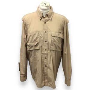 Rugged Earth Outfitters Mens Convertible Sleeve Performance Gear Shirt, size M